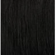 Load image into Gallery viewer, Hair color '1' shown. Dark black.